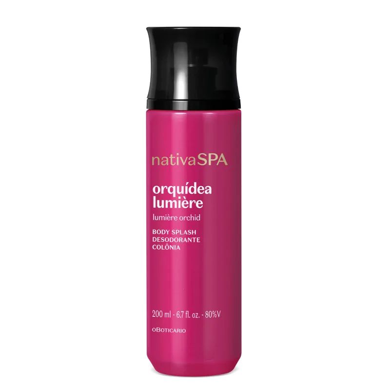 BODY SPLASH DESODORANTE NATIVA SPA ORQU�DEA LUMIRE 200ML